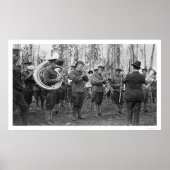 Militaire Band Alaska 1920 Poster (Voorkant)