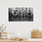 Militaire Band Alaska 1920 Poster (Keuken)