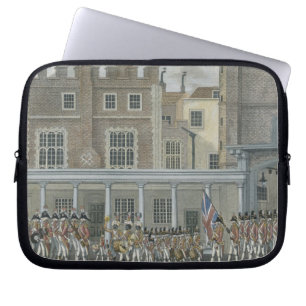 Militaire band in St. James' Palace, laat op 18 ce Laptop Sleeve