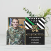 Militaire Basisopleiding Afstuderen Patriottische  Kaart (Staand voorkant)