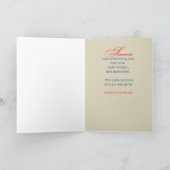 Militaire basisopleiding Gefeliciteerd vlag, ster Kaart (Binnen)