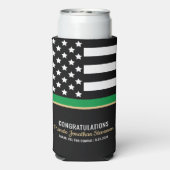 Militaire Basisopleiding Patriottische Graduation  Seltzer Blikjeskoeler (Seltzer Achterkant)