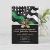 Militaire Basistraining Afstudeer Patriotische Fee Kaart (Staand voorkant)