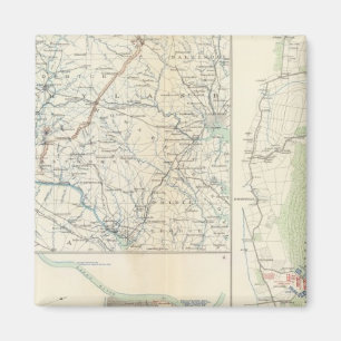 Militaire bedden van Was, Penn, Annapolis, NE Va Magneet