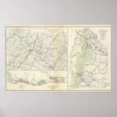 Militaire bedden van Was, Penn, Annapolis, NE Va Poster (Voorkant)