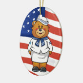 Militaire Beren Keramisch Ornament (Links)