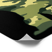 Militaire Birmese Camo Mannen Print Kat Kitty Vete (Hoek)
