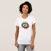 Militaire Blue Star Moeder Holiday T-Shirt (Voorkant volledig)