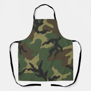 Militaire bos camouflagepatroon schort