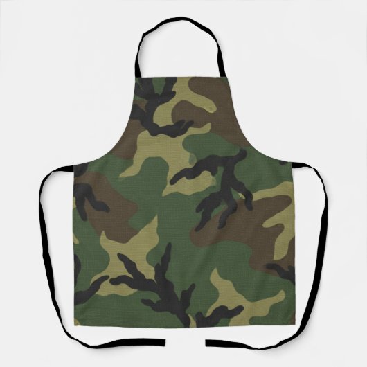 Militaire bos camouflagepatroon schort (Voorkant)
