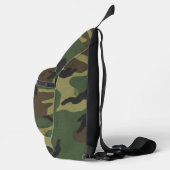 Militaire bos camouflagepatroon sling bag (Rechts)