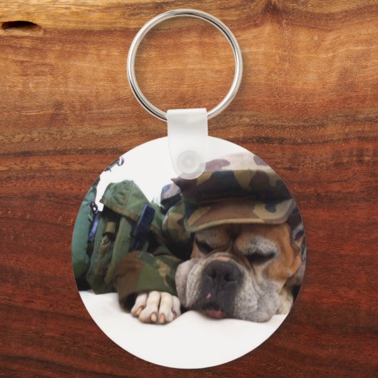 Militaire boxer-sleutelhanger sleutelhanger (Voorkant)
