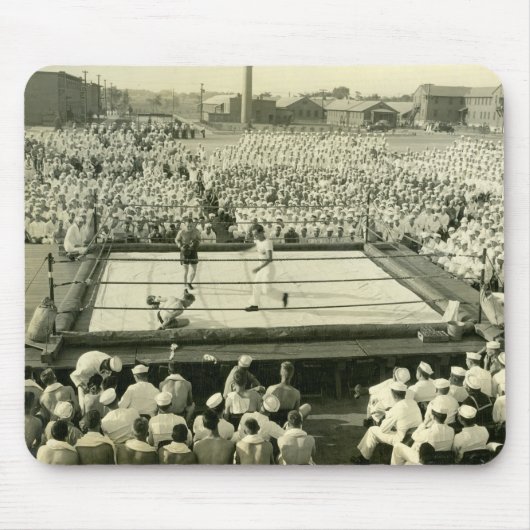Militaire boxing scene Mousepad - 29e regeling Muismat (Voorkant)