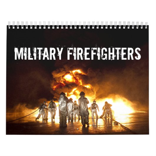 Militaire brandweerlieden kalender (Hoes)