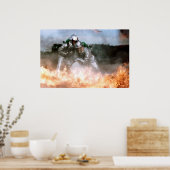 Militaire brandweerlieden poster (Keuken)