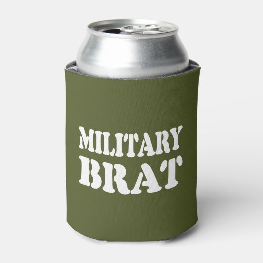 MILITAIRE BRAT BLIKJESKOELER (Blikje Voorkant)