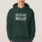 MILITAIRE BRAT HOODIE (Voorkant)