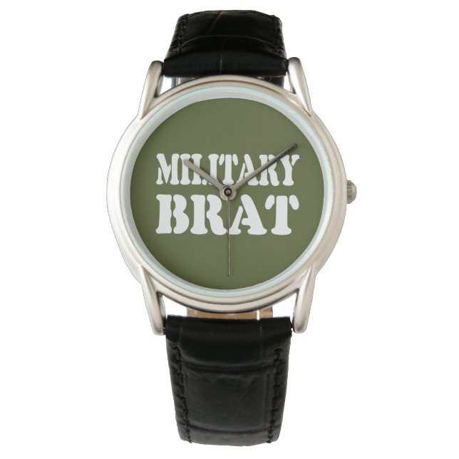 MILITAIRE BRAT HORLOGE (Voorkant)