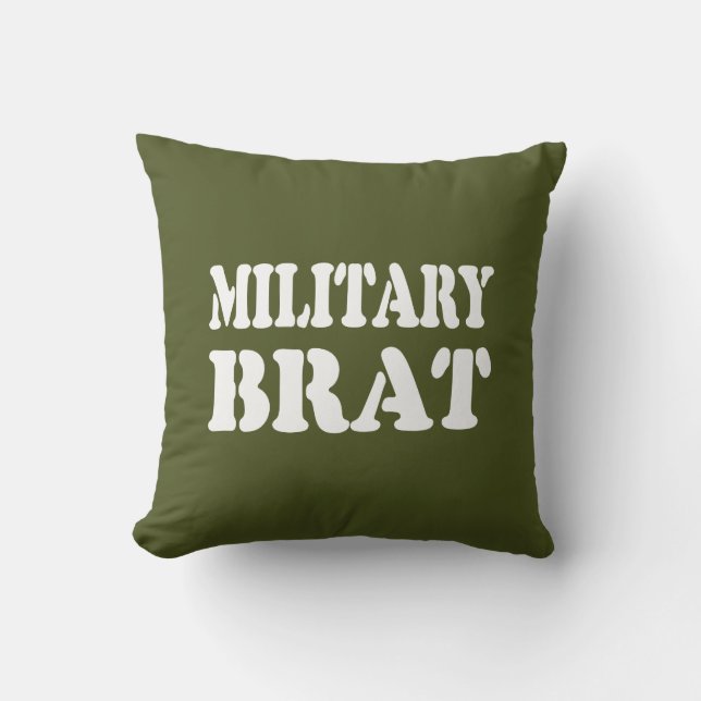 MILITAIRE BRAT KUSSEN (Voorkant)