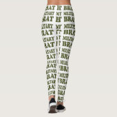 MILITAIRE BRAT LEGGINGS (Achterkant)