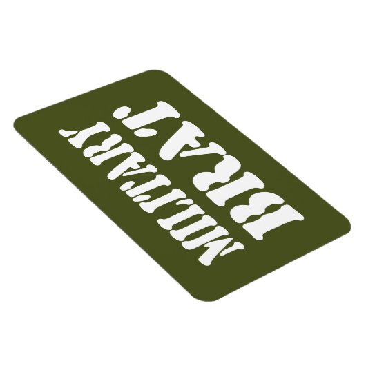 MILITAIRE BRAT MAGNEET (Rechterzijde)