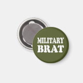 MILITAIRE BRAT MAGNEET (Voorkant / Achterkant)