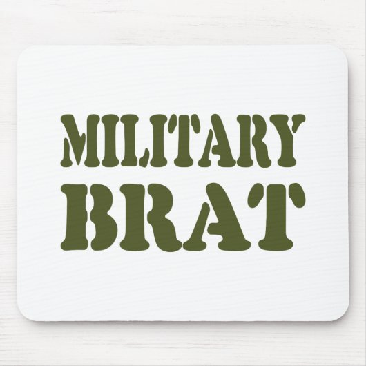 MILITAIRE BRAT MUISMAT (Voorkant)