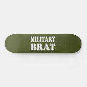 MILITAIRE BRAT PERSOONLIJK SKATEBOARD (Horizontaal)
