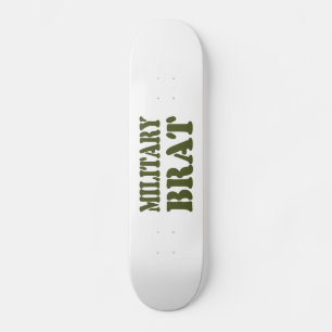 MILITAIRE BRAT PERSOONLIJK SKATEBOARD