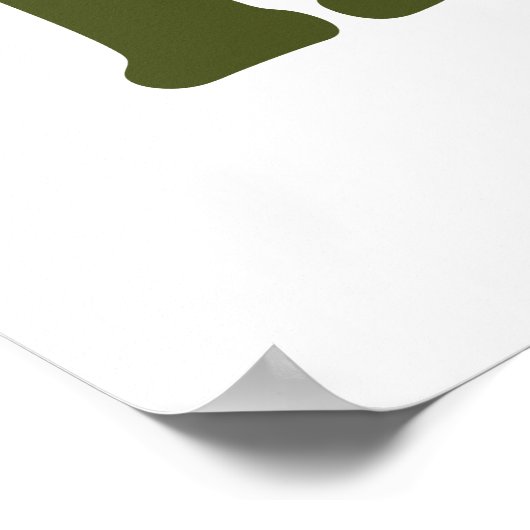 MILITAIRE BRAT POSTER (Hoek)