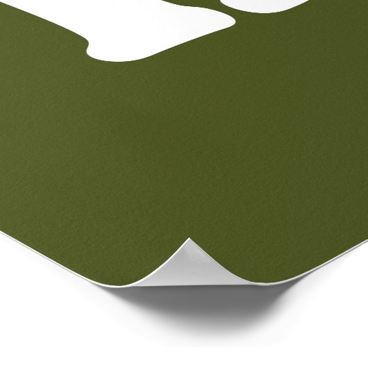 MILITAIRE BRAT POSTER (Hoek)