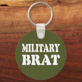 MILITAIRE BRAT SLEUTELHANGER (Voorkant)