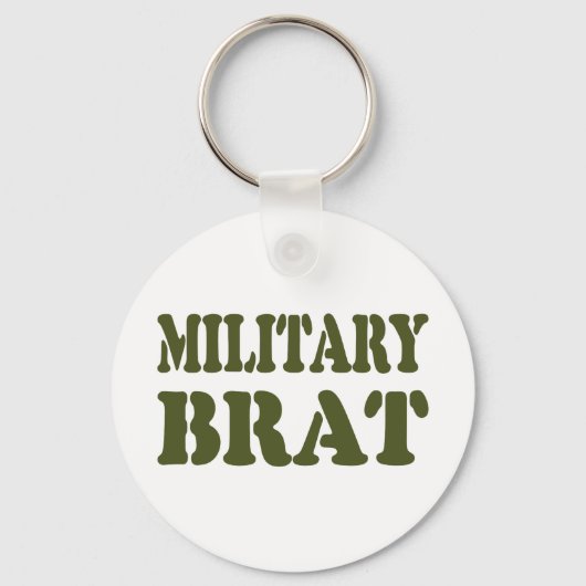 MILITAIRE BRAT SLEUTELHANGER (Voorkant)