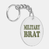 MILITAIRE BRAT SLEUTELHANGER (Voorkant Links)