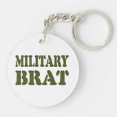 MILITAIRE BRAT SLEUTELHANGER (Achterkant)