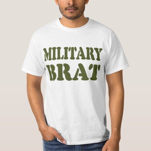 MILITAIRE BRAT T-SHIRT (Voorkant)
