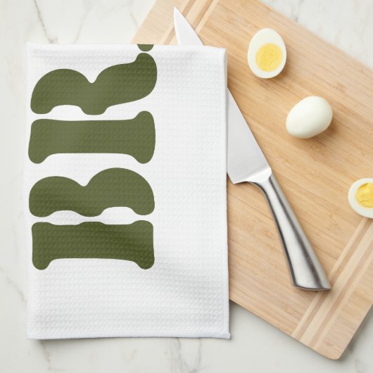 MILITAIRE BRAT THEEDOEK (Quarter Fold)