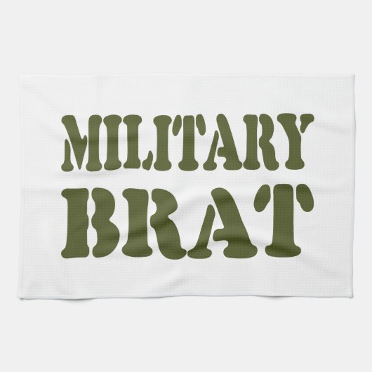 MILITAIRE BRAT THEEDOEK (Horizontaal)