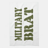 MILITAIRE BRAT THEEDOEK (Verticaal)