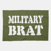 MILITAIRE BRAT THEEDOEK (Horizontaal)