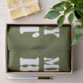 MILITAIRE BRAT TISSUEPAPIER (Geschenk)