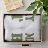 MILITAIRE BRAT TISSUEPAPIER (Geschenk)