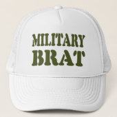 MILITAIRE BRAT TRUCKER PET (Voorkant)