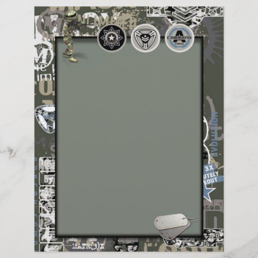 Militaire brochure (Voorkant)