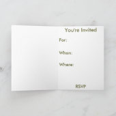 Militaire Bruidegom Camouflage (Binnen)