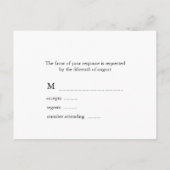 Militaire bruiloft reactie Kaarten (Achterkant)