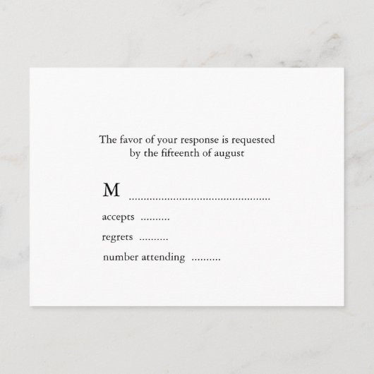 Militaire bruiloft reactie Kaarten (Achterkant)