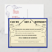 Militaire bruiloft RSVP Uitnodiging Briefkaart (Voorkant / Achterkant)