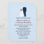 Militaire bruiloft uitnodigingen (Voorkant / Achterkant)