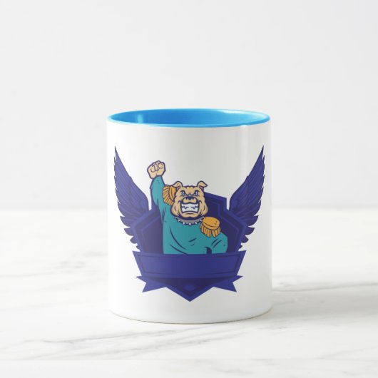 Militaire Bulldog Commander Koffie Mok (Midden)